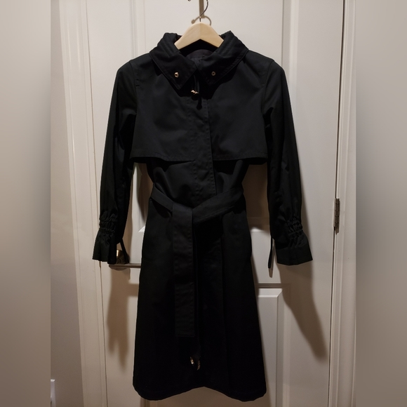 Club Monaco Belted Trench Coat - Picture 6 of 8
